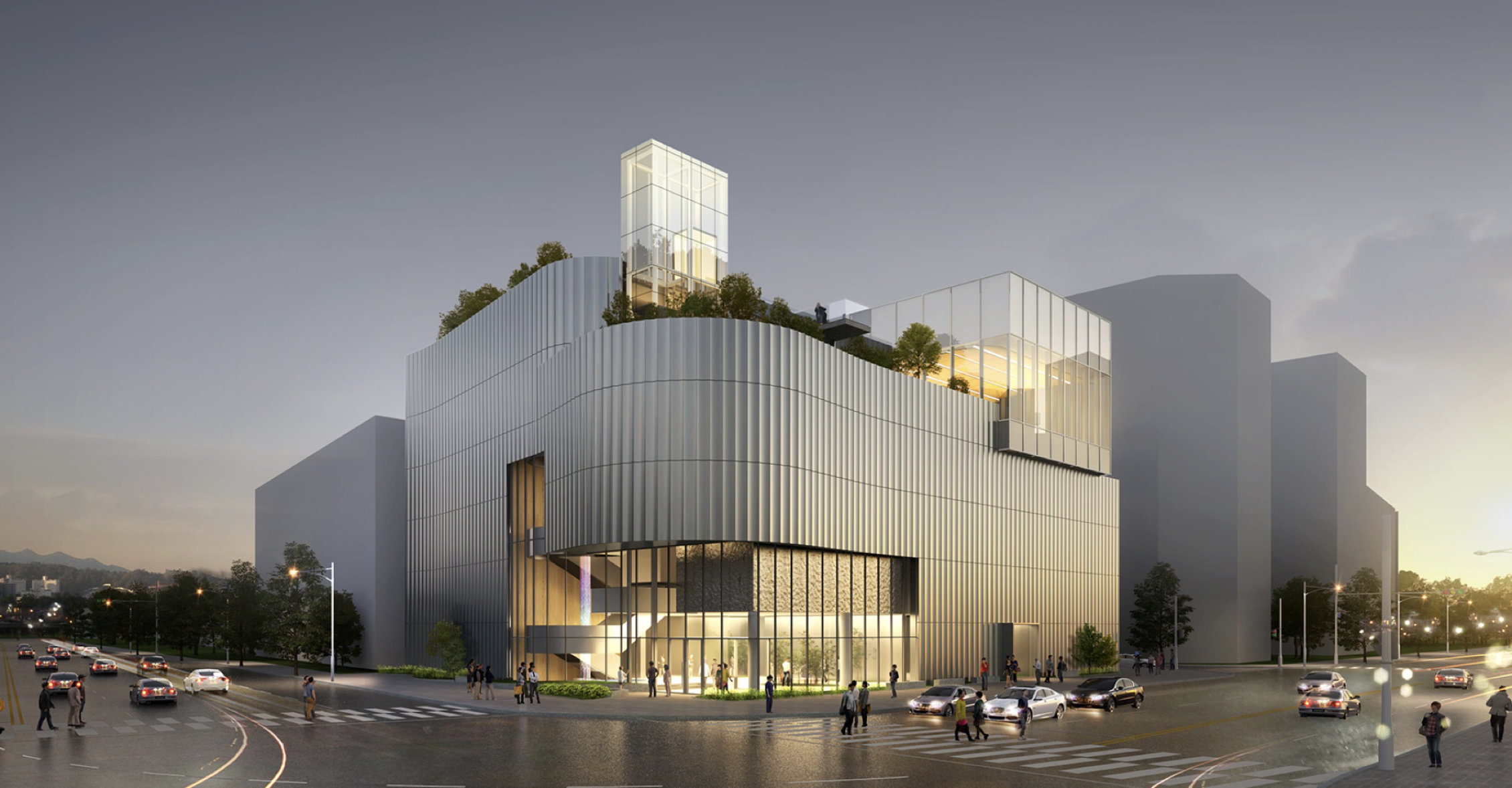 포스코이앤씨 더샵갤러리 전시 모습